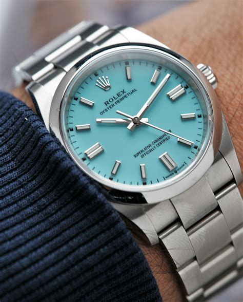 oyster blue gold rolex|Rolex Oyster perpetual blue price.